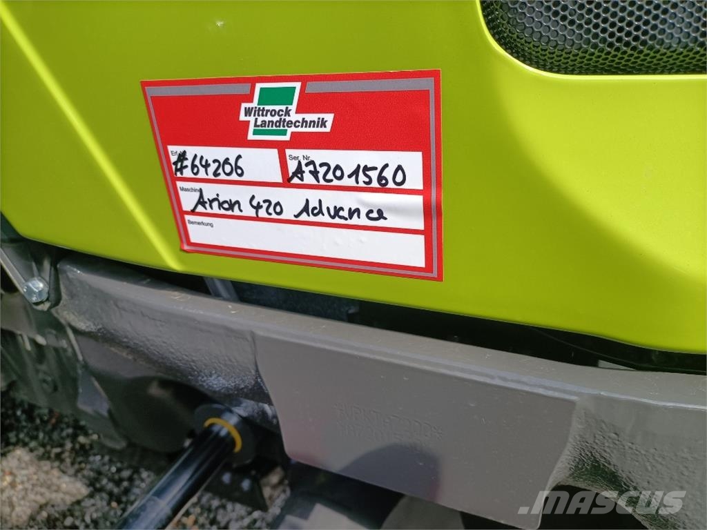 CLAAS Arion 420 Advanced Traktoren