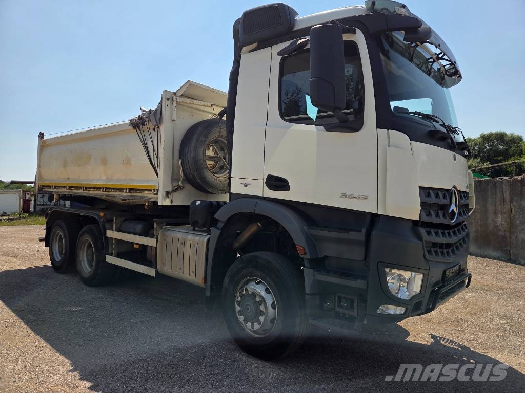 Mercedes-Benz AROCS 3345 AK 6x6 3way tipper + bordmatic Camiones bañeras basculantes o volquetes