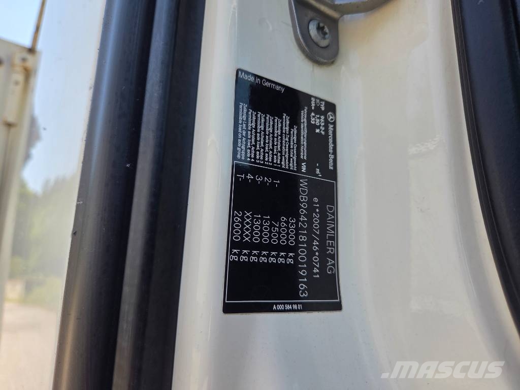 Mercedes-Benz AROCS 3345 AK 6x6 3way tipper + bordmatic Camiones bañeras basculantes o volquetes