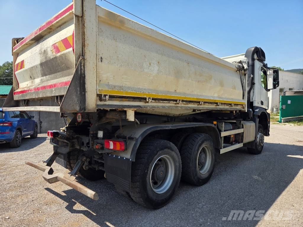 Mercedes-Benz AROCS 3345 AK 6x6 3way tipper + bordmatic Camiones bañeras basculantes o volquetes
