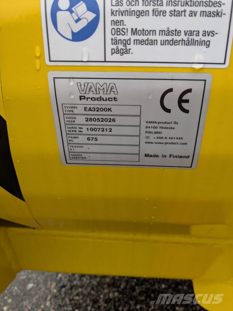 Vama EA 3200 K Snežne daske i plugovi