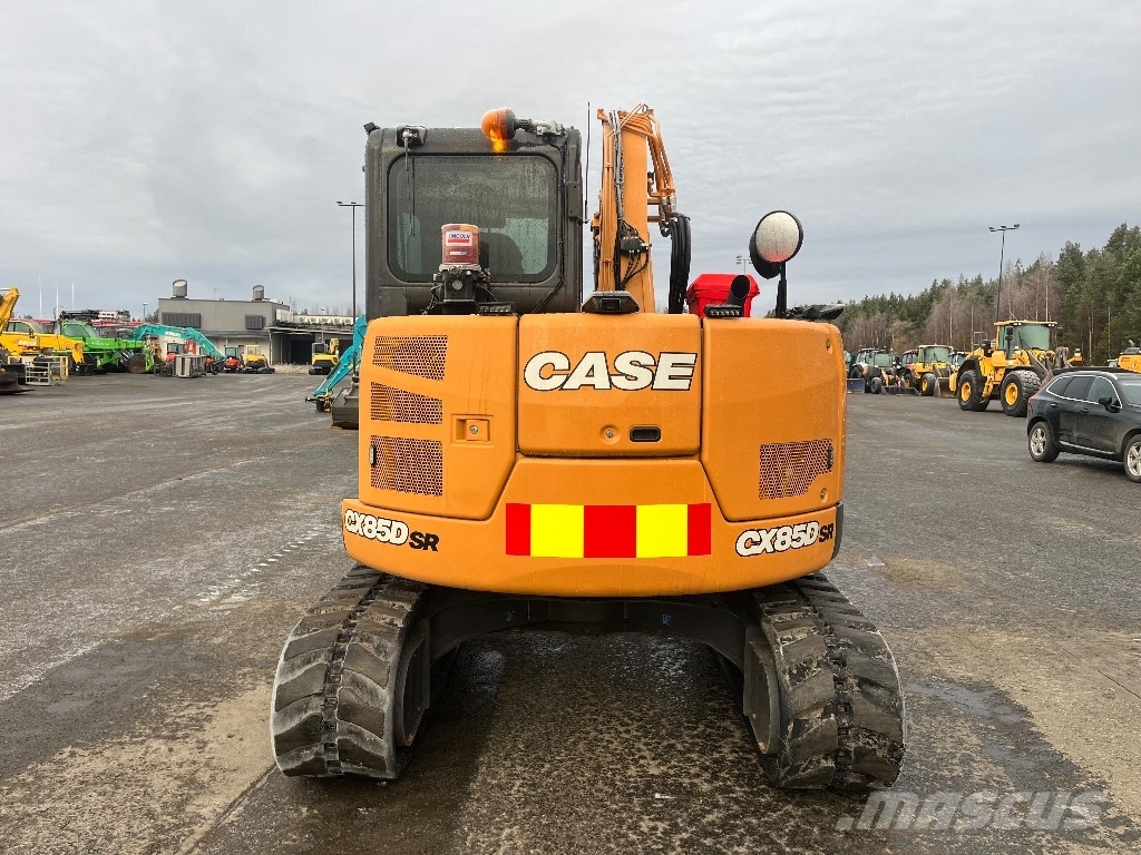 CASE CX 85 D / Engcon, Kauha, Rasvari Средни екскаватори 7т - 12т