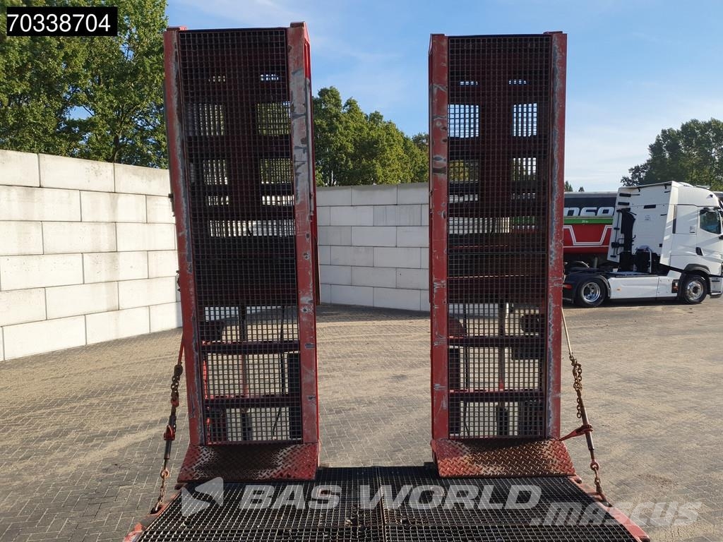 Faymonville STZ-3AUB Extendable + Lifting Bed Ramps SAF 3x Ste Diepladers