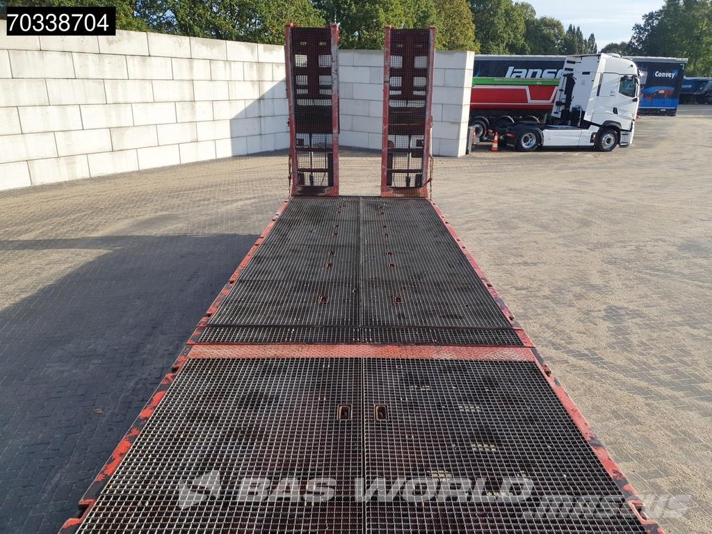 Faymonville STZ-3AUB Extendable + Lifting Bed Ramps SAF 3x Ste Diepladers