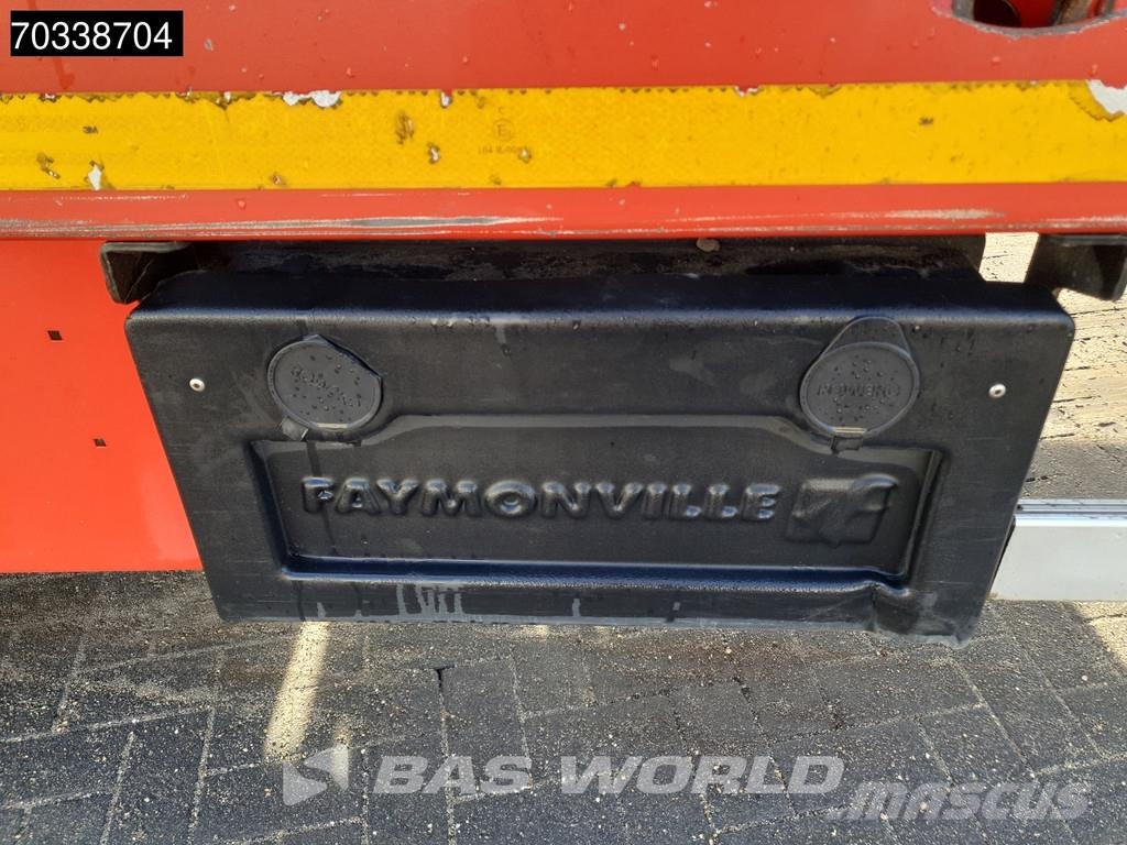 Faymonville STZ-3AUB Extendable + Lifting Bed Ramps SAF 3x Ste Diepladers