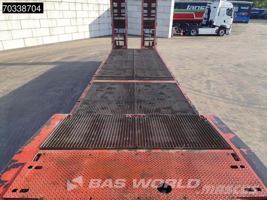 Faymonville STZ-3AUB Extendable + Lifting Bed Ramps SAF 3x Ste Diepladers