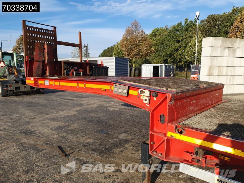 Faymonville STZ-3AUB Extendable + Lifting Bed Ramps SAF 3x Ste Diepladers