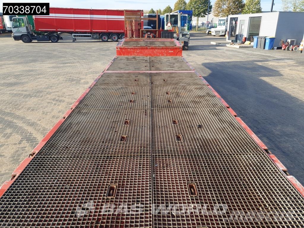 Faymonville STZ-3AUB Extendable + Lifting Bed Ramps SAF 3x Ste Diepladers