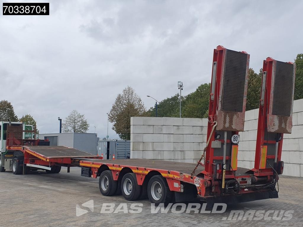 Faymonville STZ-3AUB Extendable + Lifting Bed Ramps SAF 3x Ste Diepladers