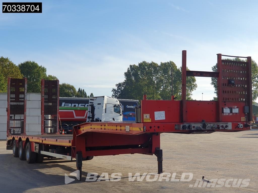 Faymonville STZ-3AUB Extendable + Lifting Bed Ramps SAF 3x Ste Diepladers