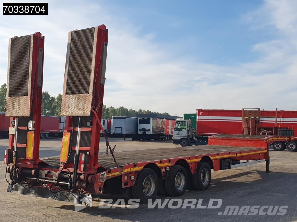 Faymonville STZ-3AUB Extendable + Lifting Bed Ramps SAF 3x Ste Diepladers