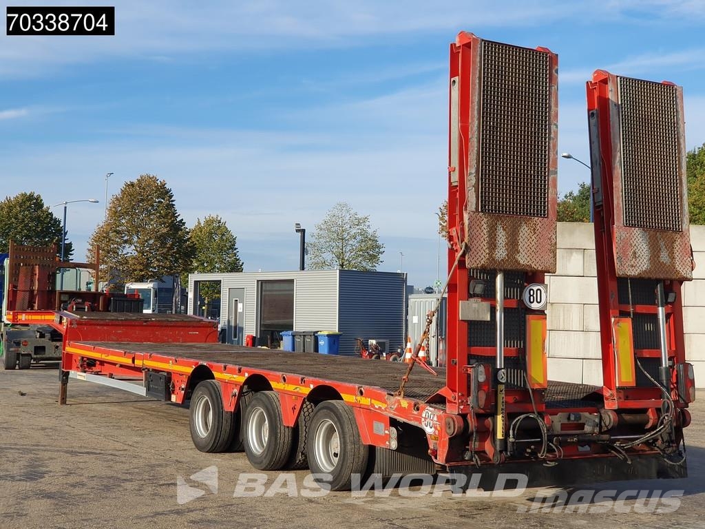 Faymonville STZ-3AUB Extendable + Lifting Bed Ramps SAF 3x Ste Diepladers