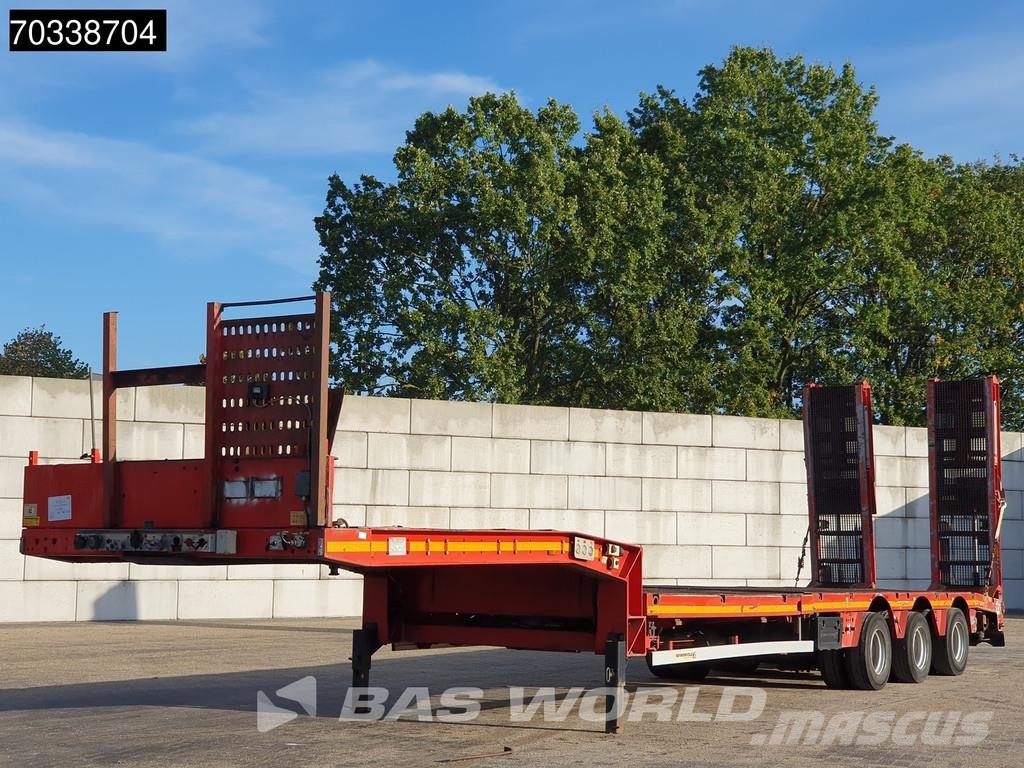 Faymonville STZ-3AUB Extendable + Lifting Bed Ramps SAF 3x Ste Diepladers