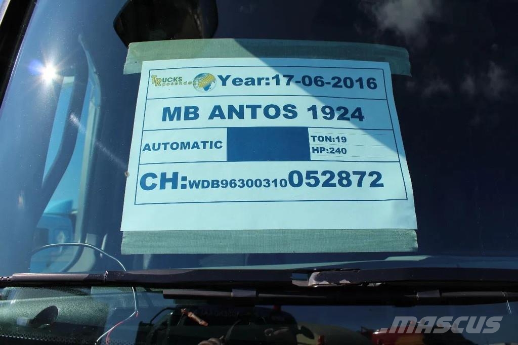 Mercedes-Benz Antos 1924 + THERMO KING 1200 + LIFT + EURO 6 Isotermos y frigoríficos