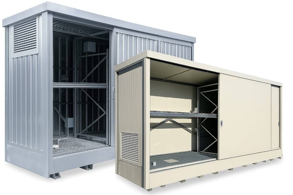 Savi Serbatoi CONTAINER PER FUSTI E IBC con scaffalatura Laotehnika - muud