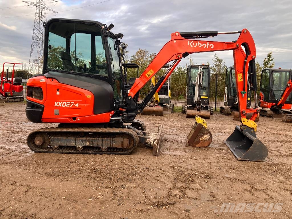 Kubota KX027-4 Minigravemaskiner