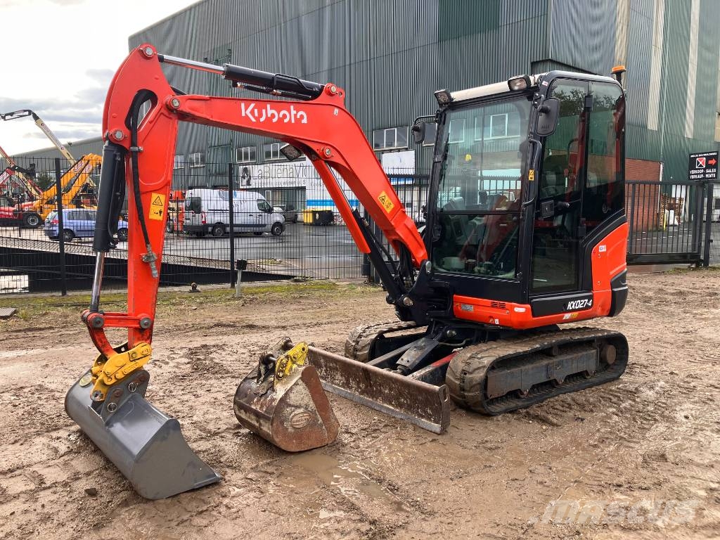 Kubota KX027-4 Minigravemaskiner