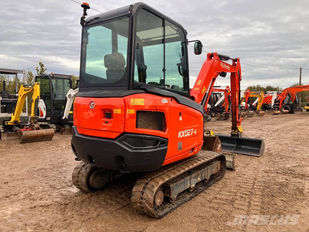 Kubota KX027-4 Minigravemaskiner