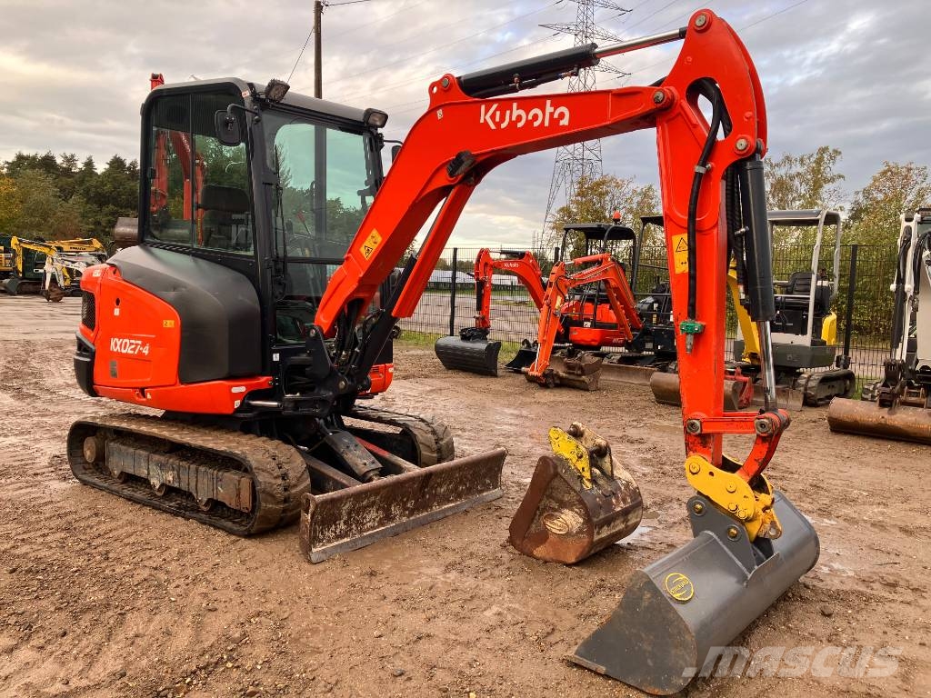 Kubota KX027-4 Minigravemaskiner