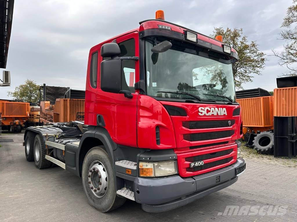 Scania P 400 吊鉤式起重車