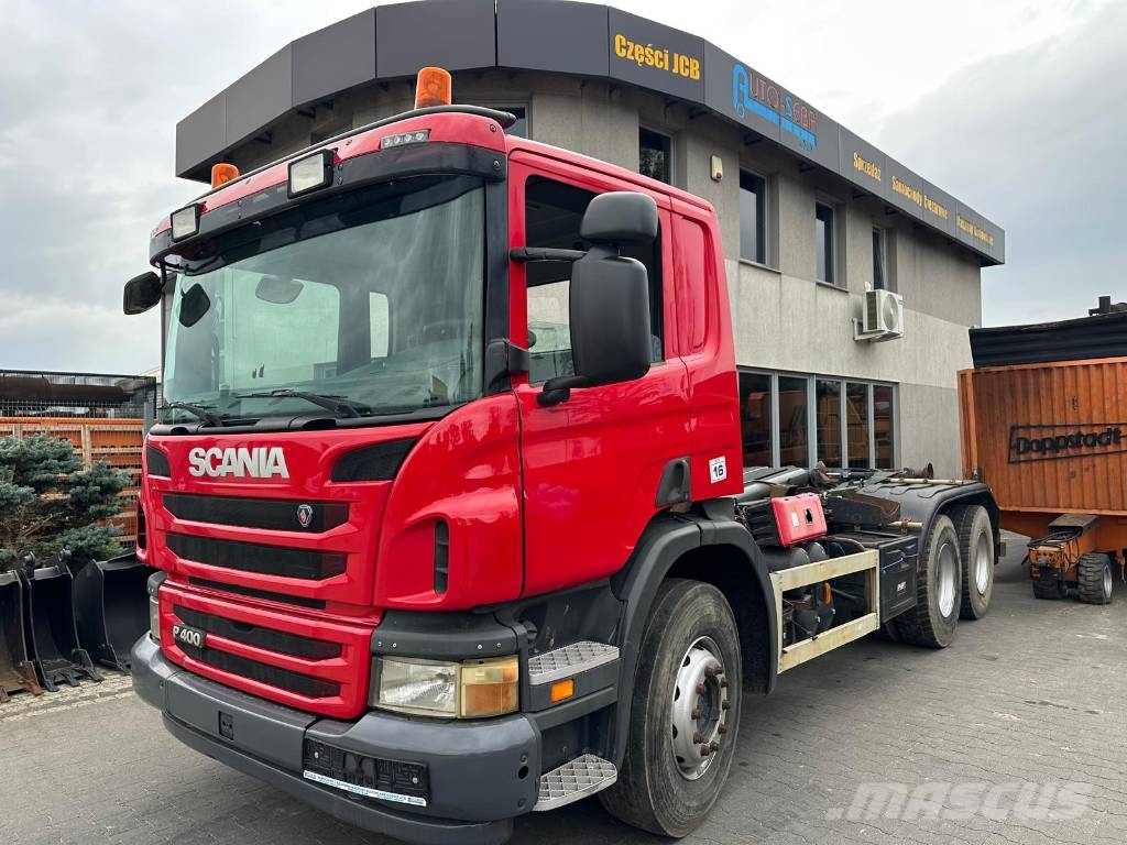 Scania P 400 吊鉤式起重車