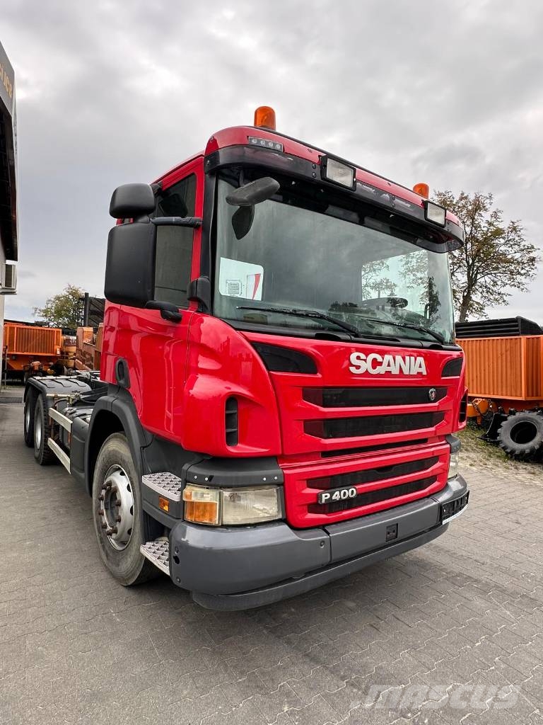 Scania P 400 吊鉤式起重車