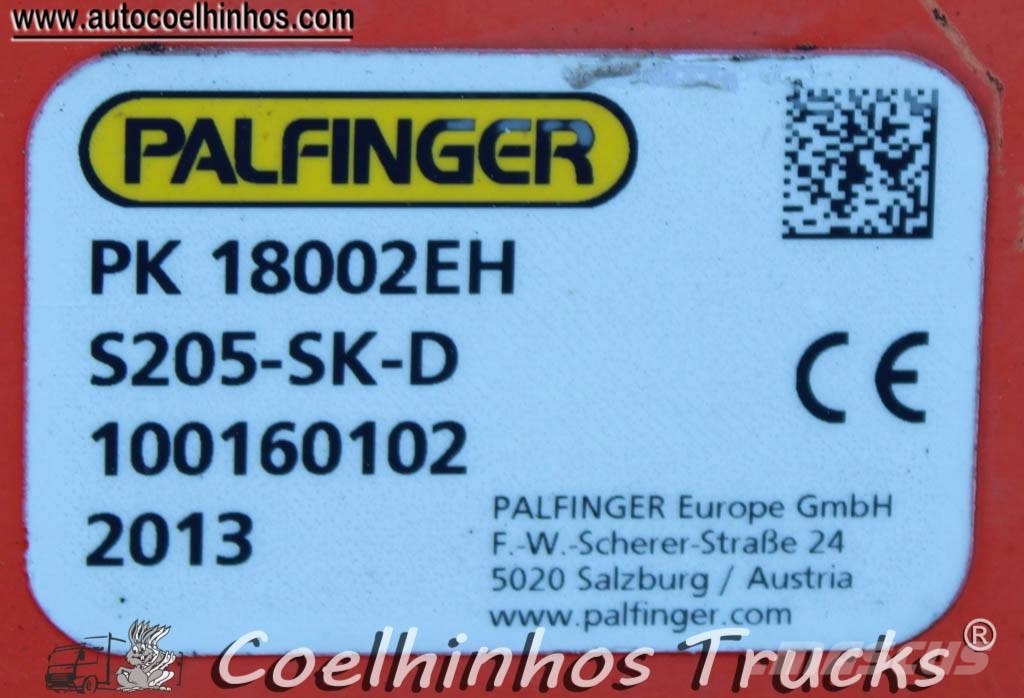 Volvo FMX 410 + PK 18002 EHD Camiones de cama baja