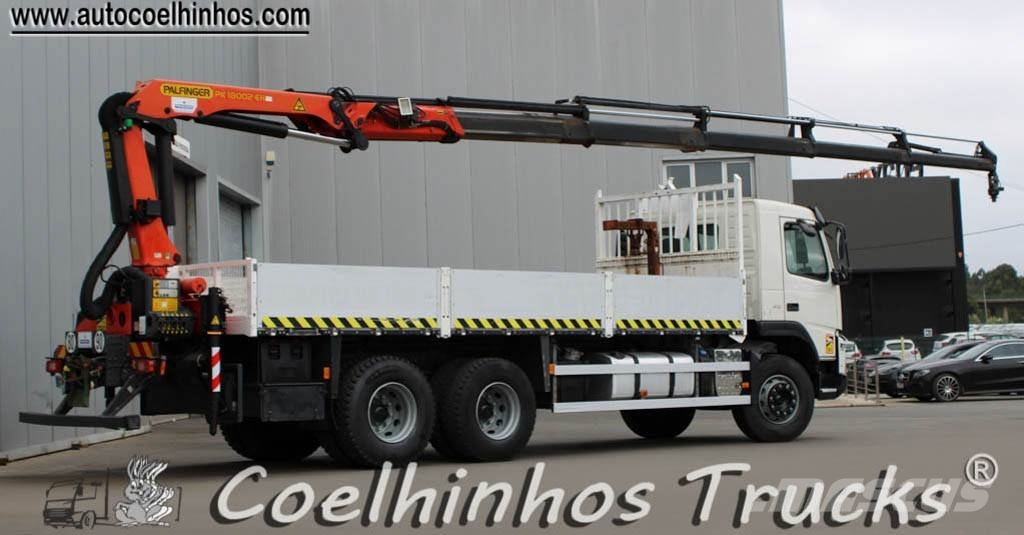 Volvo FMX 410 + PK 18002 EHD Camiones de cama baja