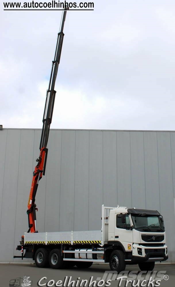 Volvo FMX 410 + PK 18002 EHD Camiones de cama baja