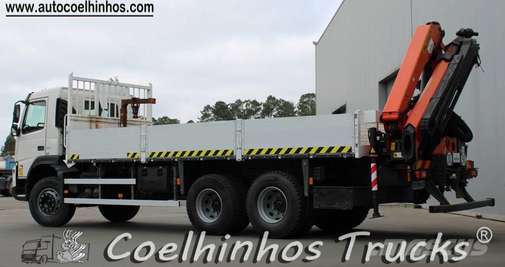 Volvo FMX 410 + PK 18002 EHD Camiones de cama baja