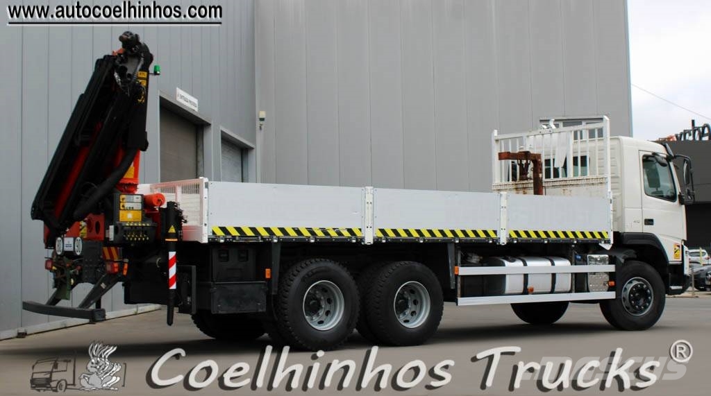 Volvo FMX 410 + PK 18002 EHD Camiones de cama baja