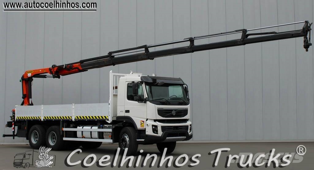Volvo FMX 410 + PK 18002 EHD Camiones de cama baja
