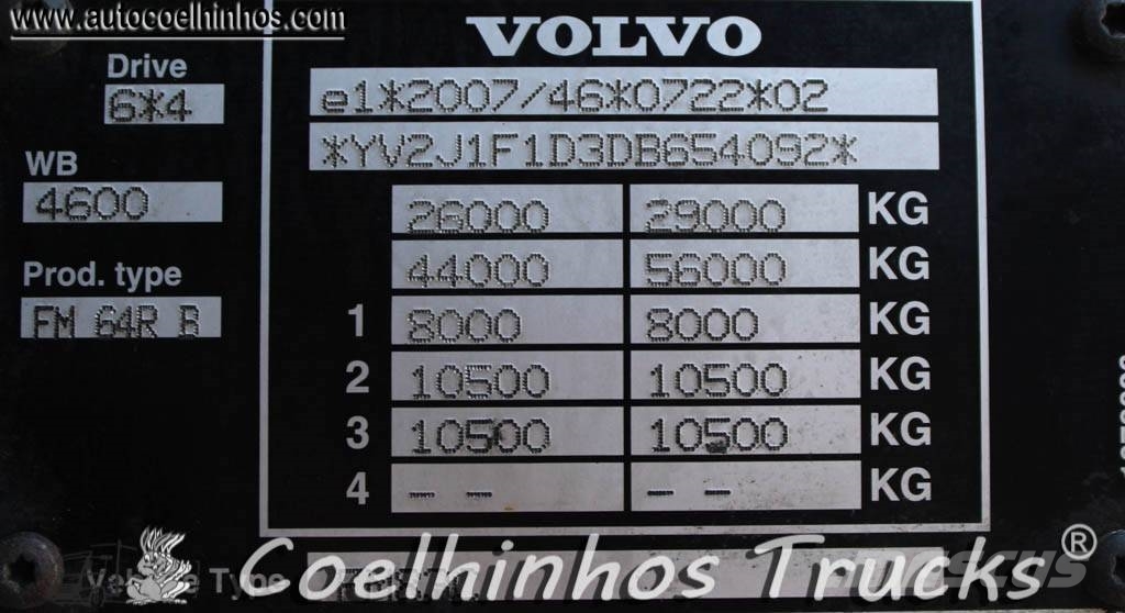 Volvo FMX 410 + PK 18002 EHD Camiones de cama baja