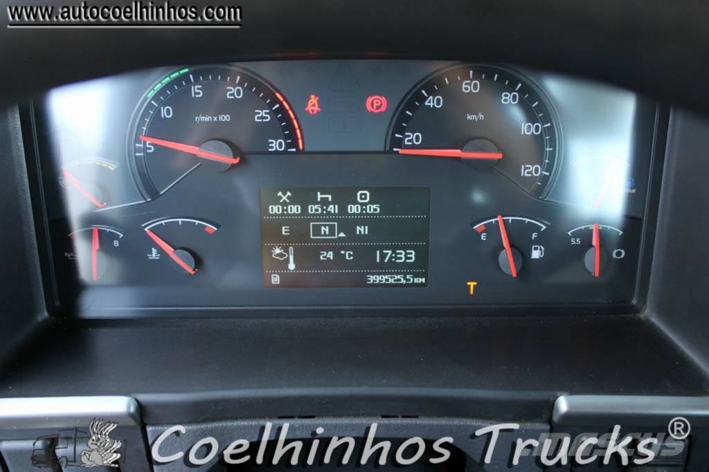 Volvo FMX 410 + PK 18002 EHD Camiones de cama baja
