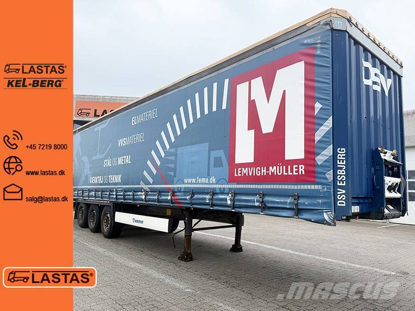 Krone Curtainsider / Planenauflieger Curtainsider semi-trailers