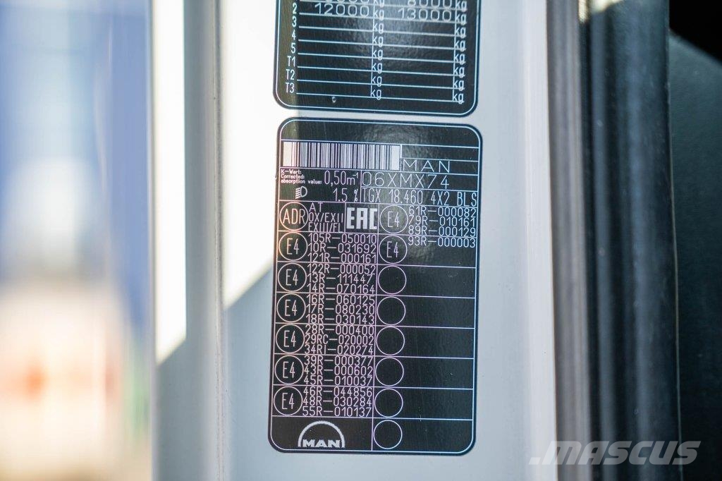 MAN TGX 18.460 XLX BLS -INTARDER-ADR Sattelzugmaschinen