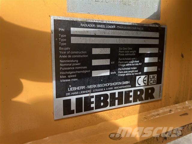 Liebherr L 518 Stereo Wheel loaders