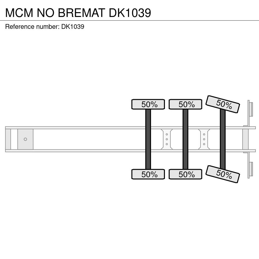 Mcm NO BREMAT Ostatní návěsy