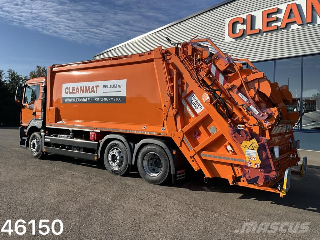 MAN TGS 26.330 Euro 6 VDK 23m³ + AE weegsysteem Waste trucks