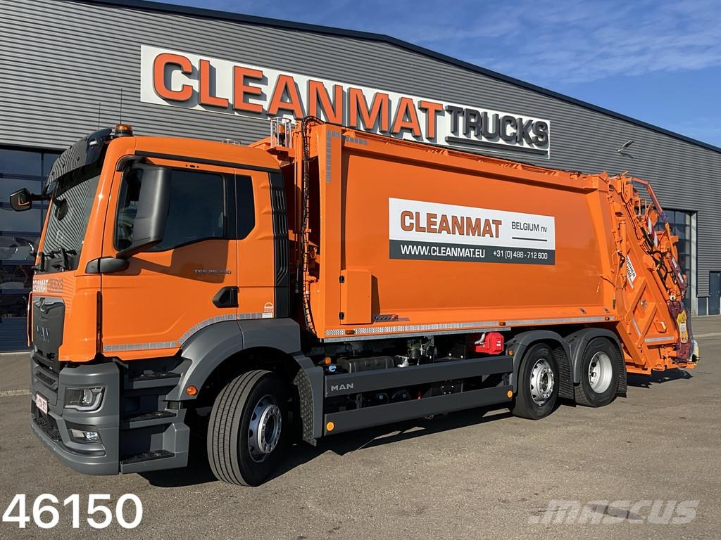 MAN TGS 26.330 Euro 6 VDK 23m³ + AE weegsysteem Waste trucks