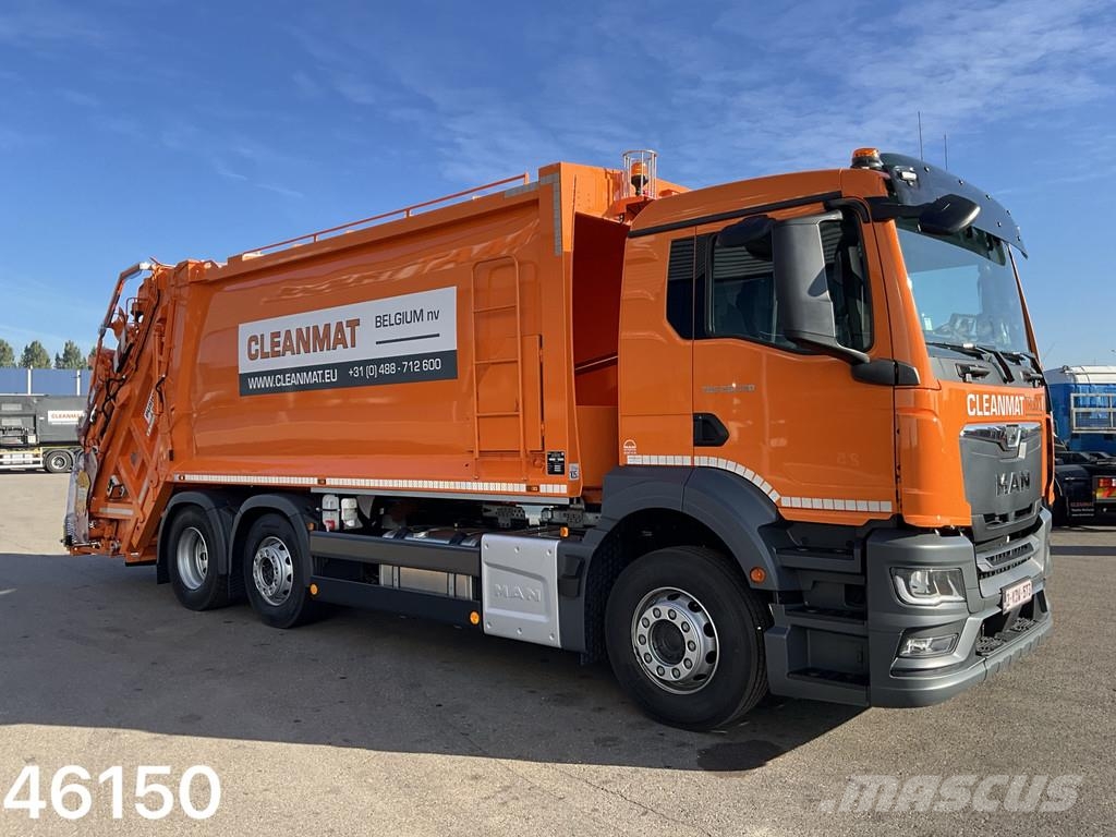 MAN TGS 26.330 Euro 6 VDK 23m³ + AE weegsysteem Kamioni za otpad
