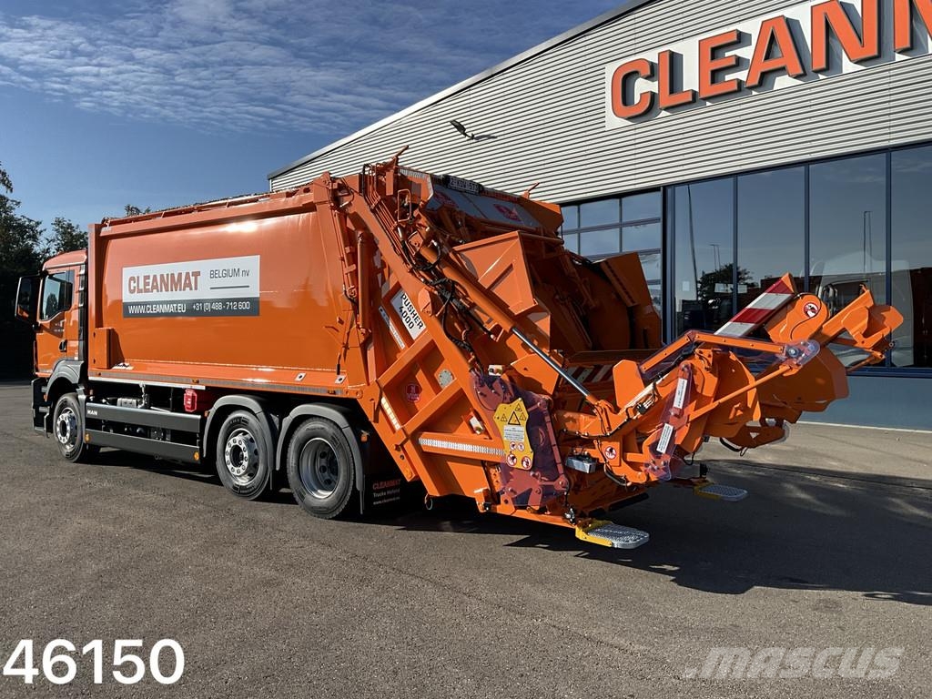 MAN TGS 26.330 Euro 6 VDK 23m³ + AE weegsysteem Waste trucks