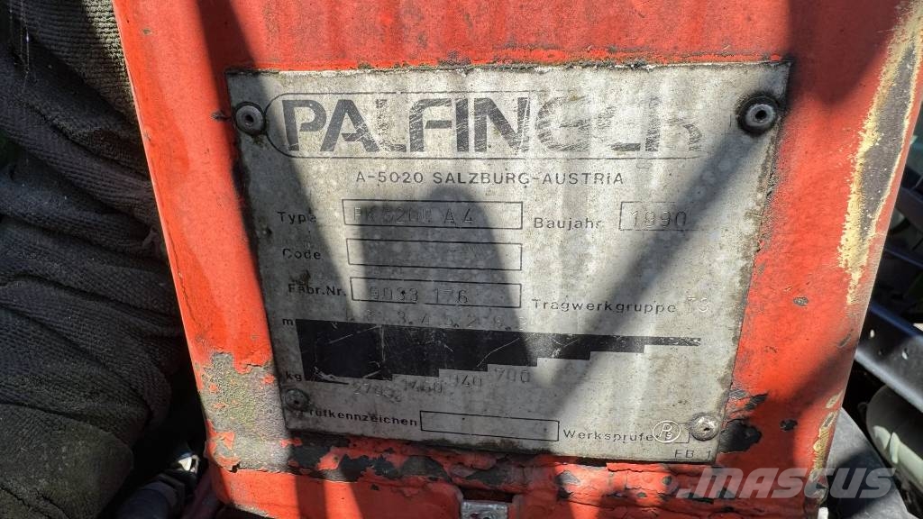 Palfinger CRANE PK5200 - 9M 기타