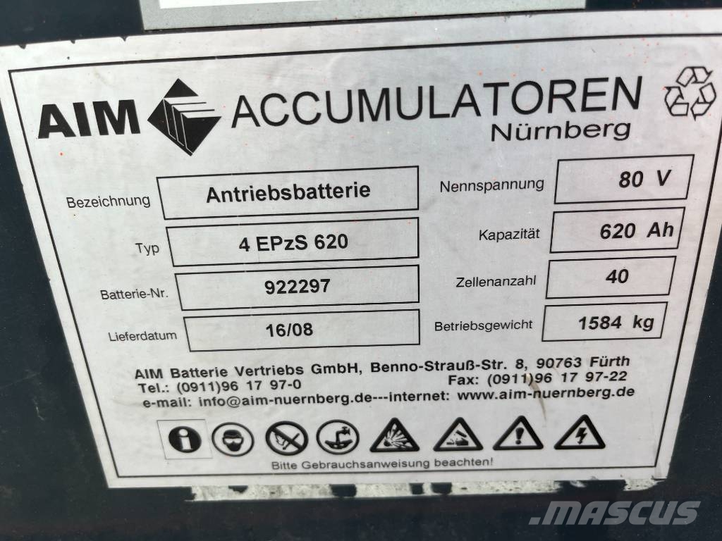 Toyota 5 FBF 25 V-4201 OB Elektriniai šakiniai krautuvai