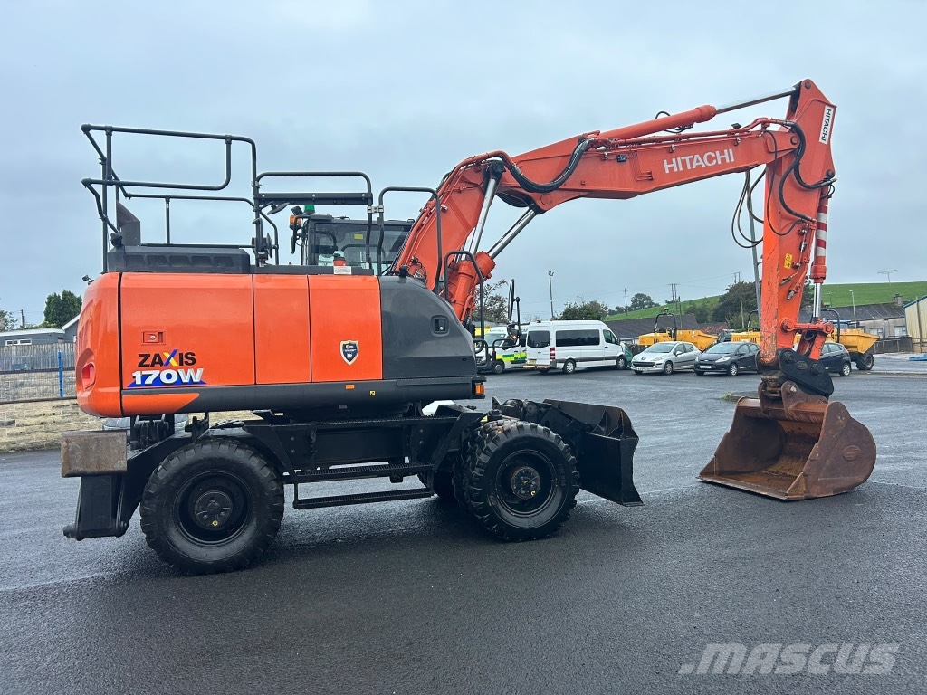 Hitachi ZX170W-6 3 Piece Boom / Blade / Stabalisers Mobilbagger
