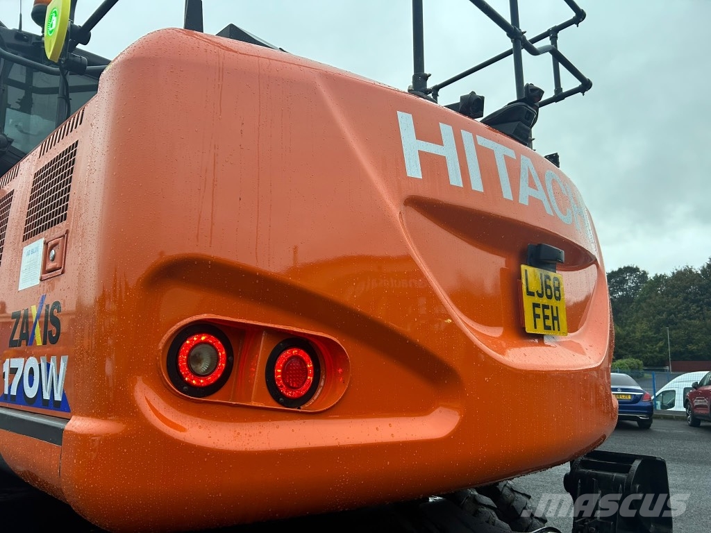 Hitachi ZX170W-6 3 Piece Boom / Blade / Stabalisers Mobilbagger