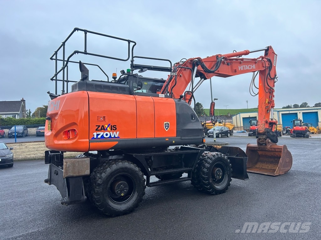 Hitachi ZX170W-6 3 Piece Boom / Blade / Stabalisers Mobilbagger