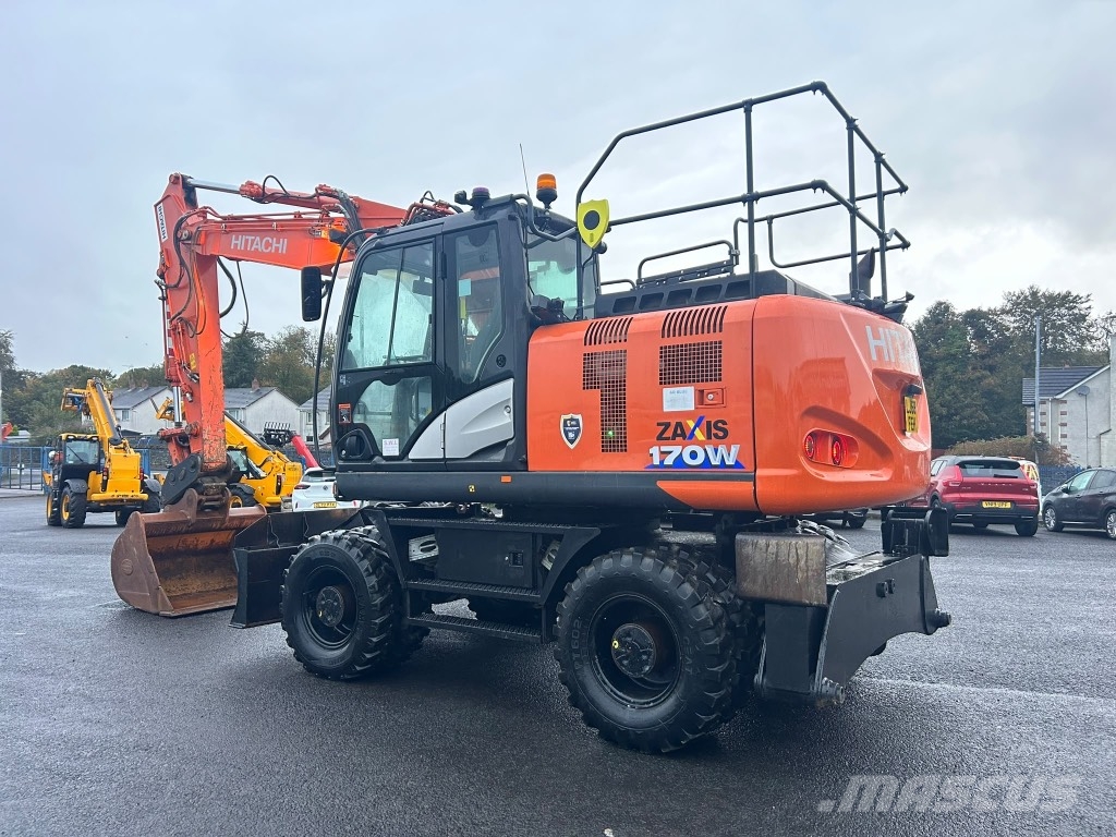 Hitachi ZX170W-6 3 Piece Boom / Blade / Stabalisers Mobilbagger