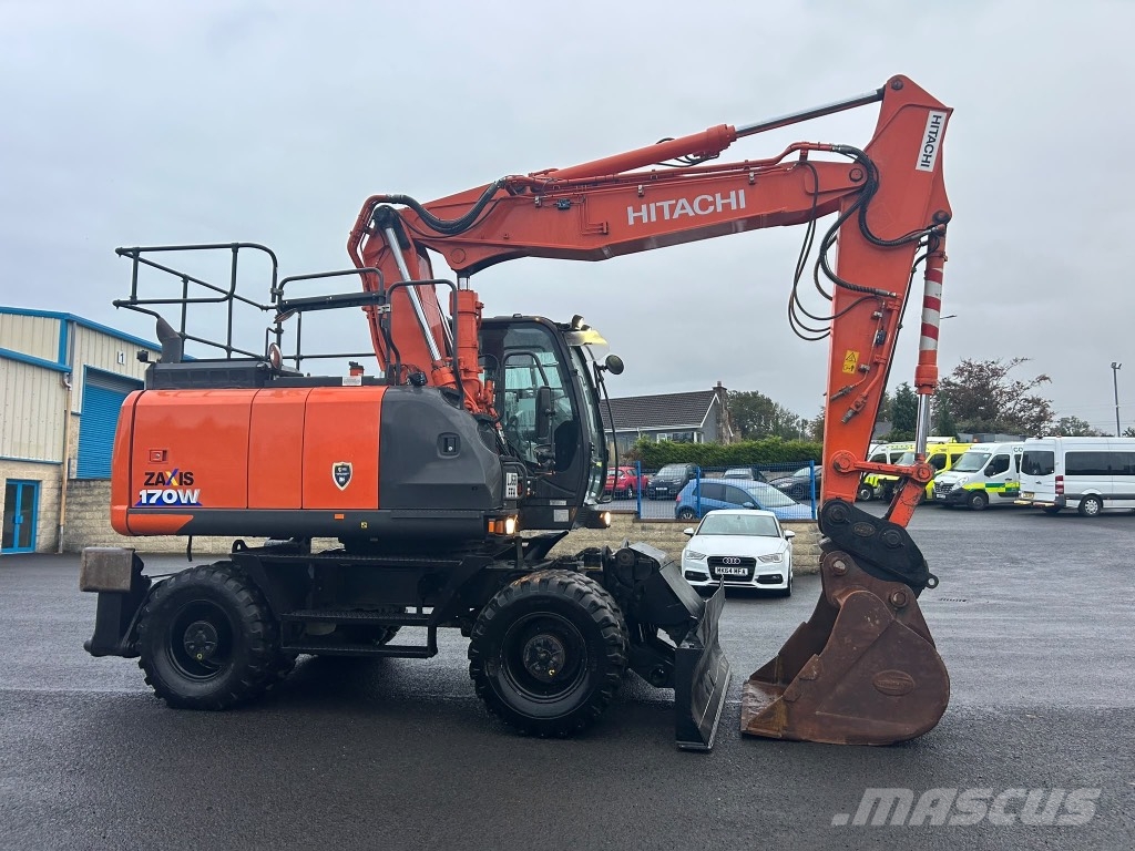 Hitachi ZX170W-6 3 Piece Boom / Blade / Stabalisers Mobilbagger