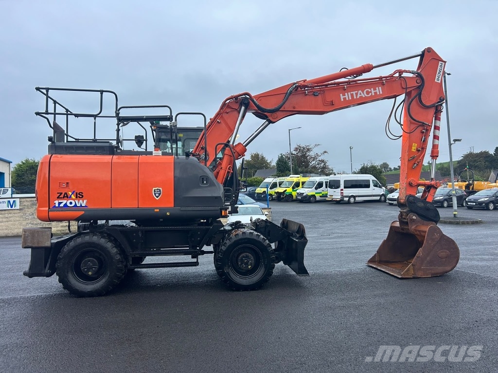 Hitachi ZX170W-6 3 Piece Boom / Blade / Stabalisers Mobilbagger